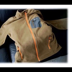 Warm quality fleece, full zip jacket